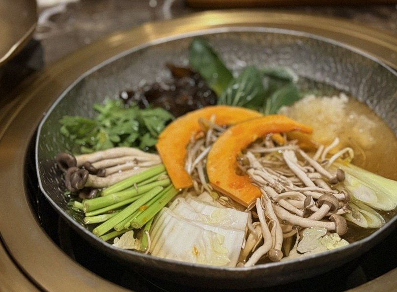 DAEBOJUNG City Hall · a warm soup to finish the course