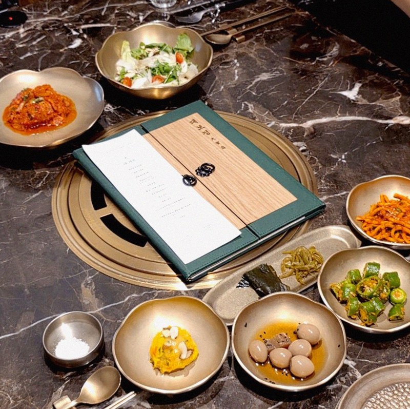 DAEBOJUNG Yeouido · the full Hanwoo omakase table