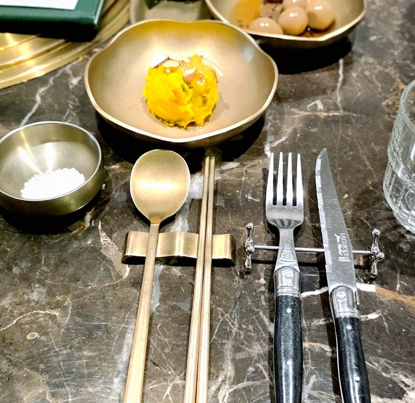 DAEBOJUNG Yeouido · the full Hanwoo omakase table