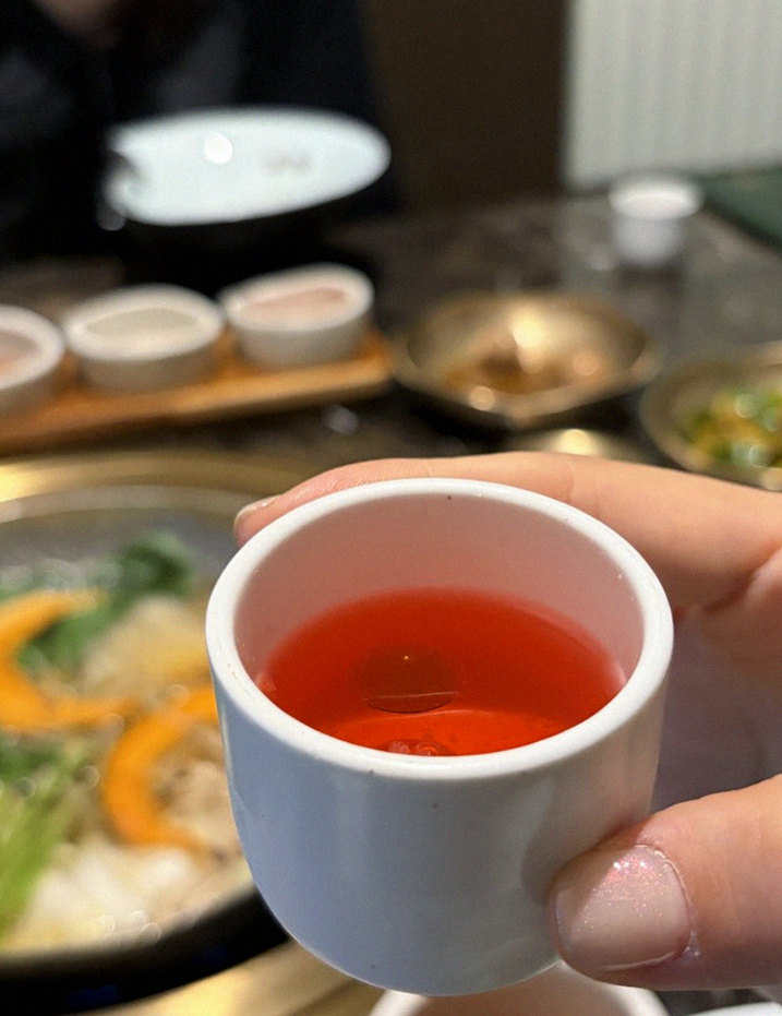 DAEBOJUNG Yeouido · a warm soup to finish the course