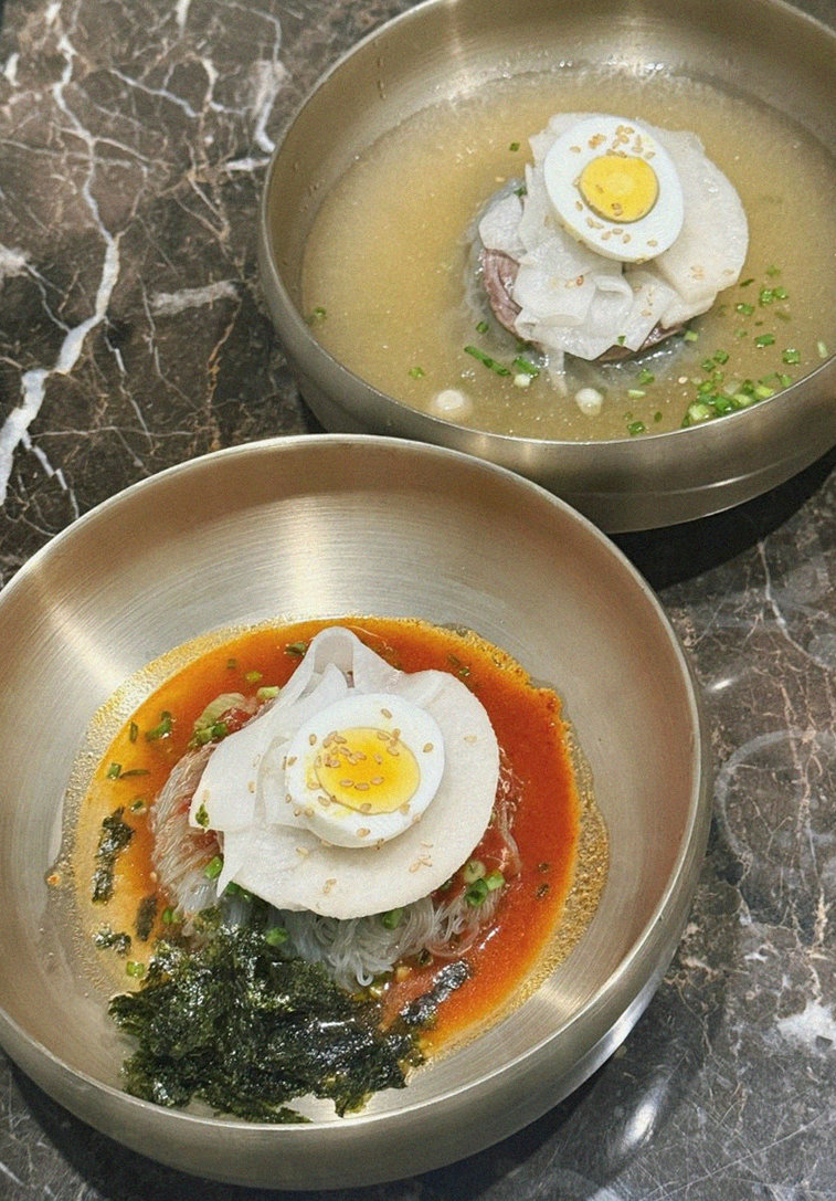 DAEBOJUNG City Hall · fresh Hanwoo beef tartare (yukhoe)