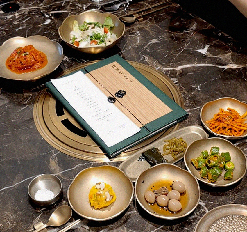 DAEBOJUNG Yeouido · the full Hanwoo omakase table