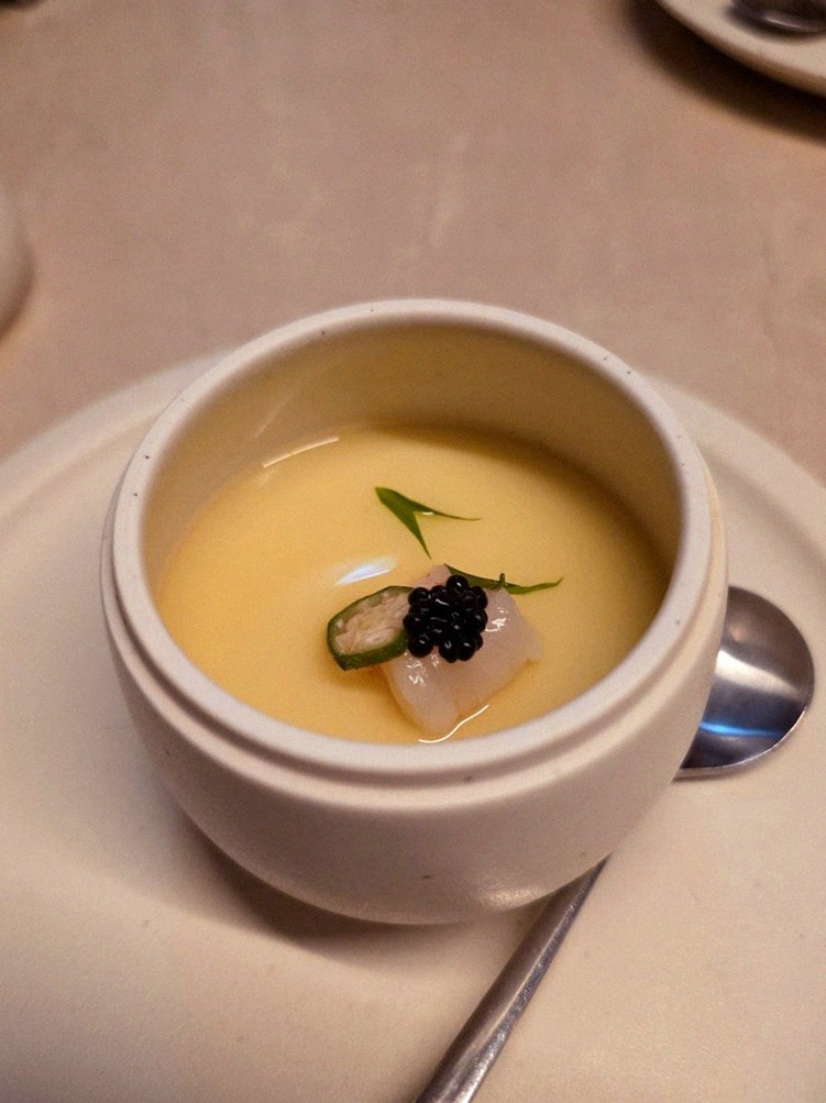 WOOARA Yeouido · a warm soup to finish the course