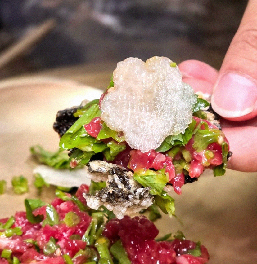 DAEBOJUNG Yeouido · fresh Hanwoo beef tartare (yukhoe)