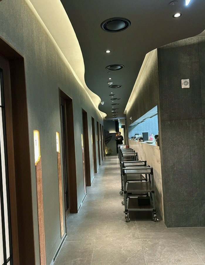 WOOHANA Yeouido · a private dining room — every table is a private room