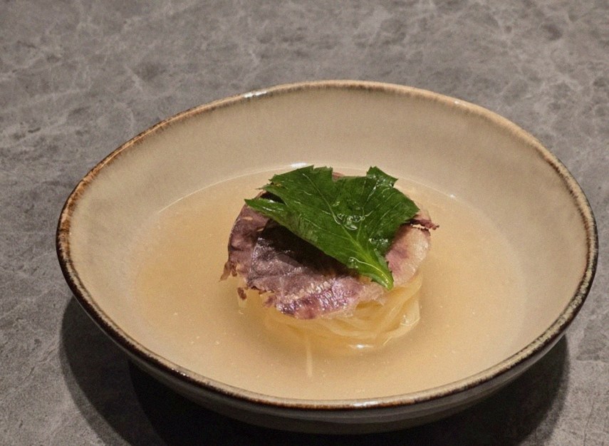 WOOHANA Yeouido · fresh Hanwoo beef tartare (yukhoe)