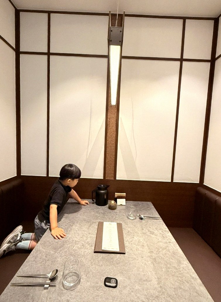 WOOHANA Yeouido · a private dining room — every table is a private room