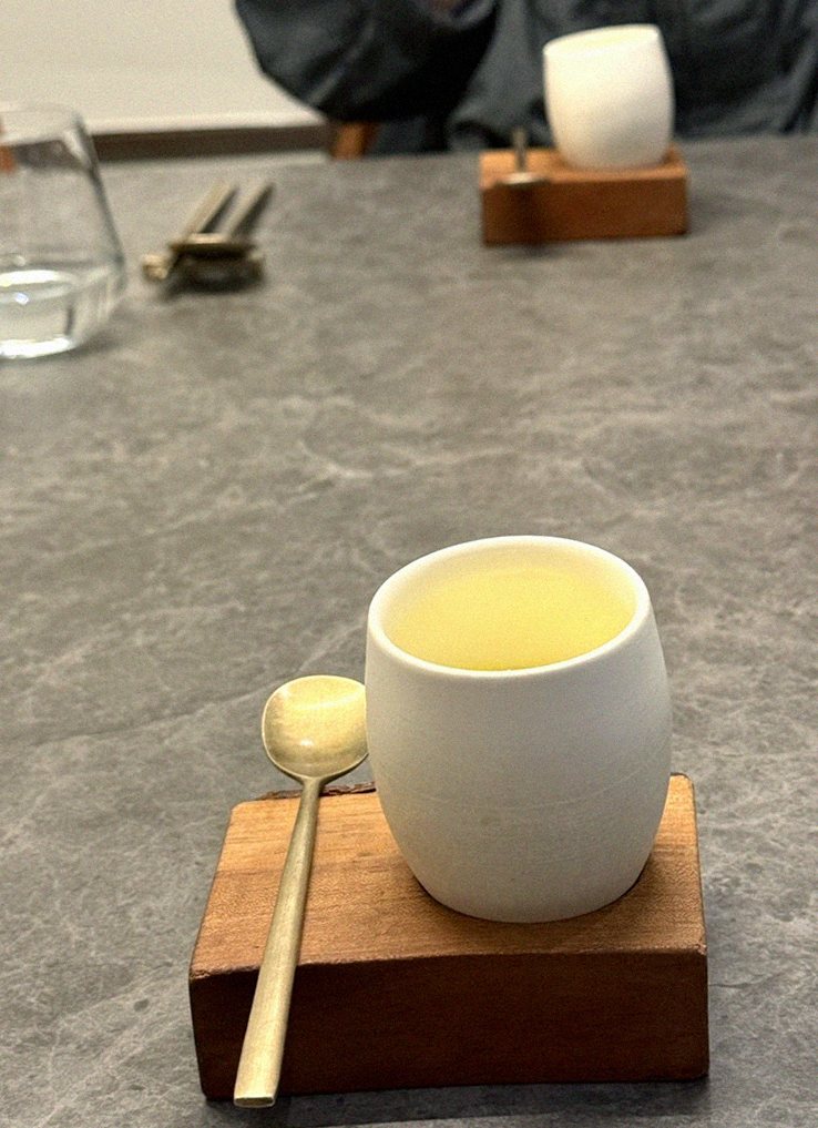 GOWOOGA Yeouido · a warm soup to finish the course