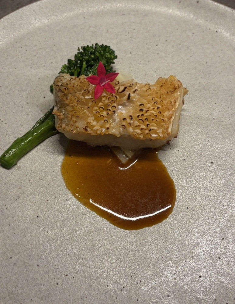 GOWOOGA Yeouido · a plated course of Hanwoo beef