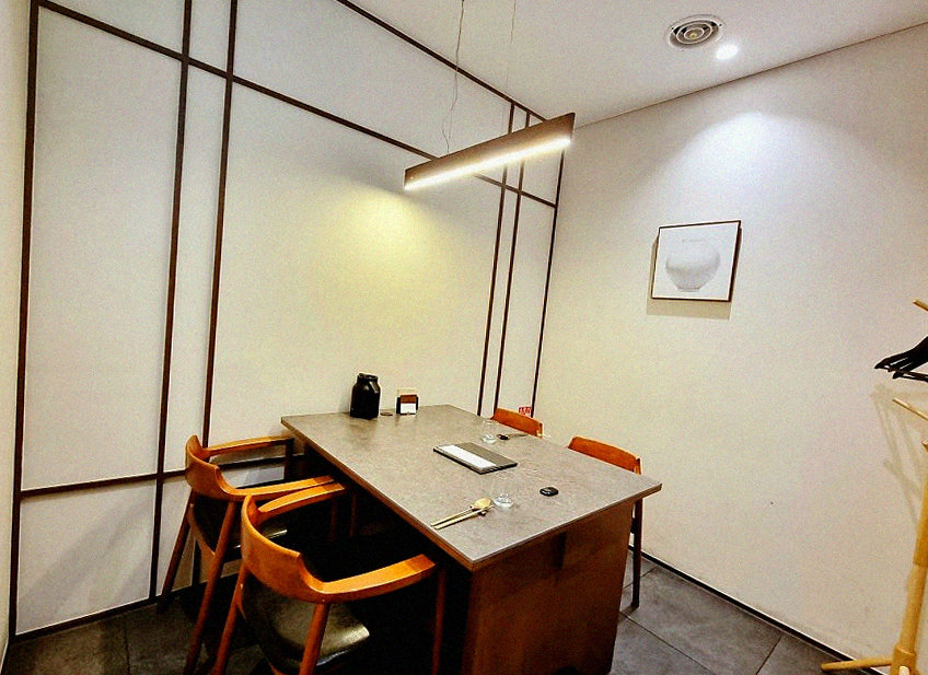 GOWOOGA Yeouido · a private dining room — every table is a private room
