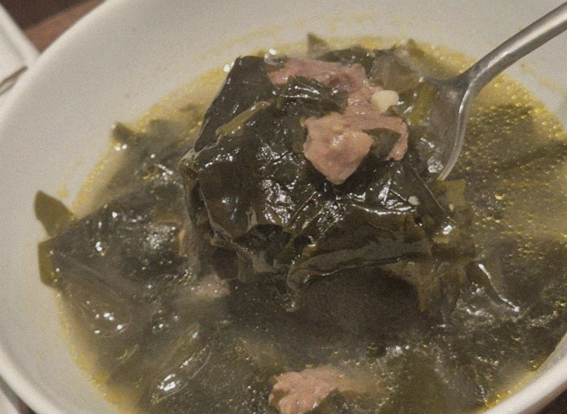 WOOHANA Jonggak · a warm soup to finish the course