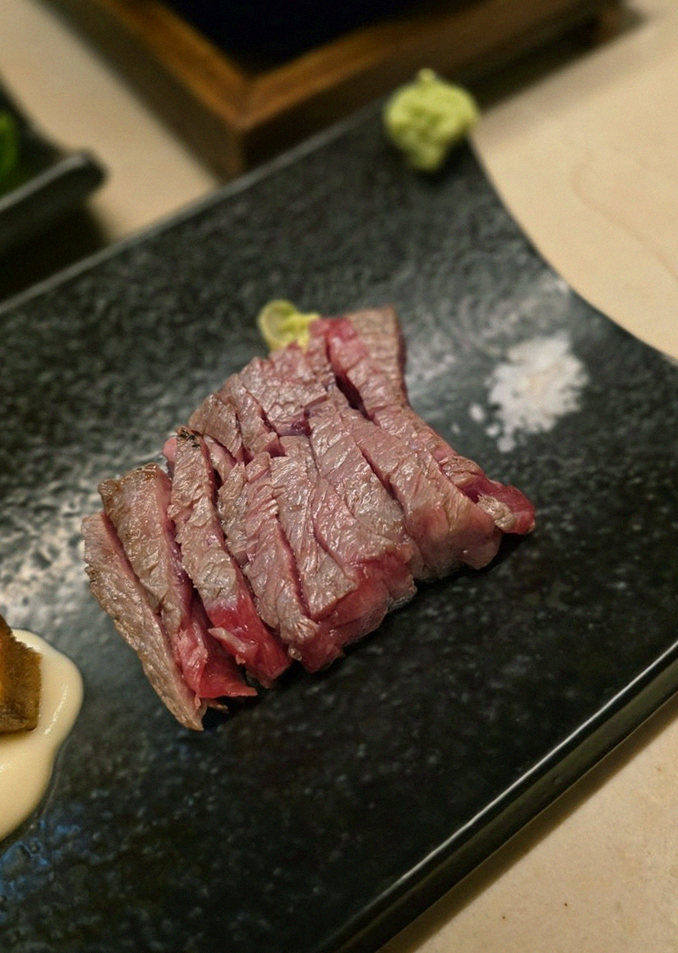WOOARA Yeouido · fresh Hanwoo beef tartare (yukhoe)