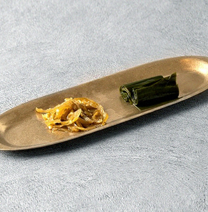 DAEBOJUNG Yeouido · a plated course of Hanwoo beef