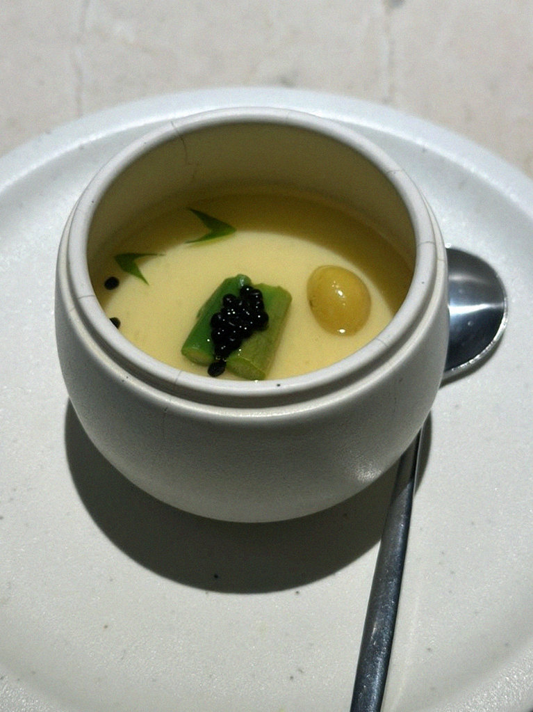 WOOARA Gwanghwamun · a warm soup to finish the course