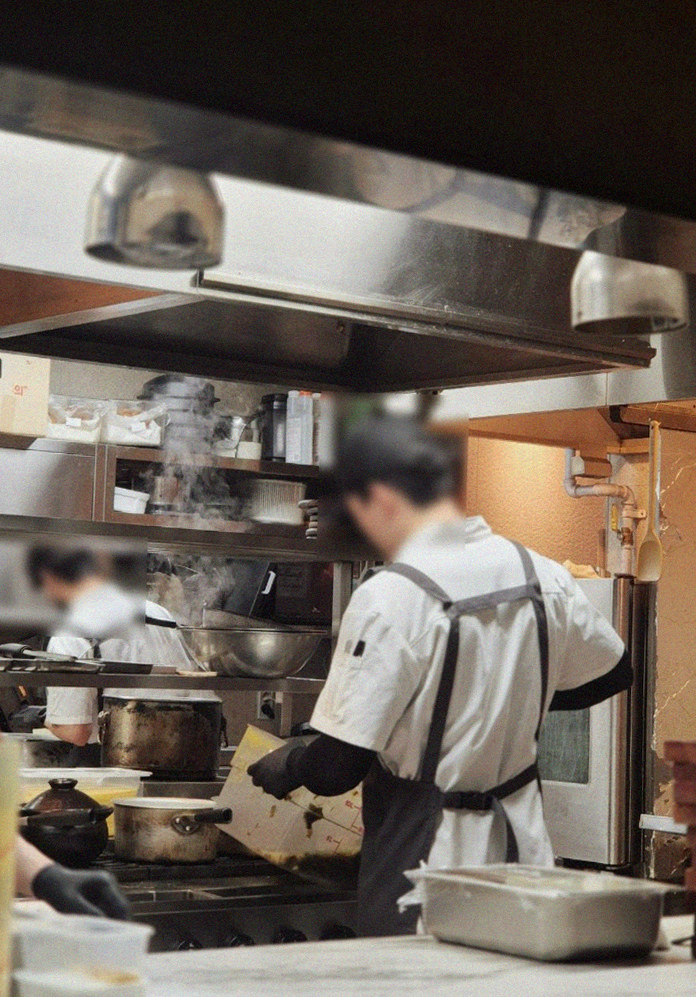 GOWOOGA Gwanghwamun · the full Hanwoo omakase table