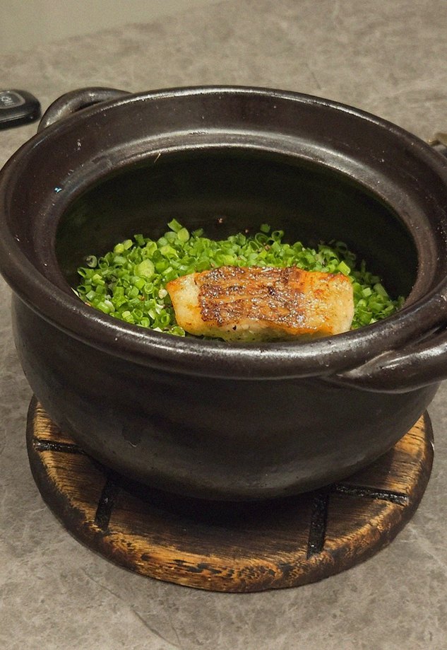 GOWOOGA Gwanghwamun · a warm soup to finish the course
