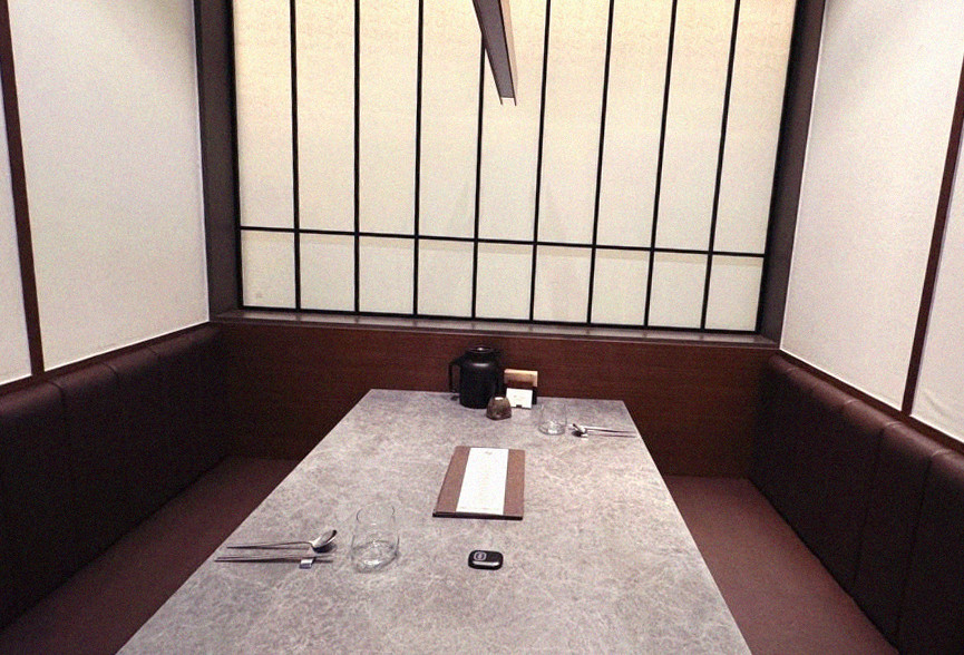 WOOHANA Yeouido · a private dining room — every table is a private room