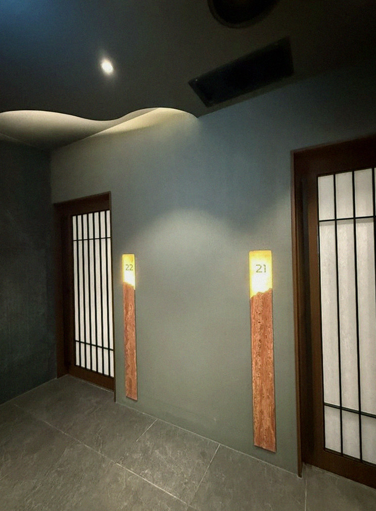 WOOHANA Yeouido · a private dining room — every table is a private room