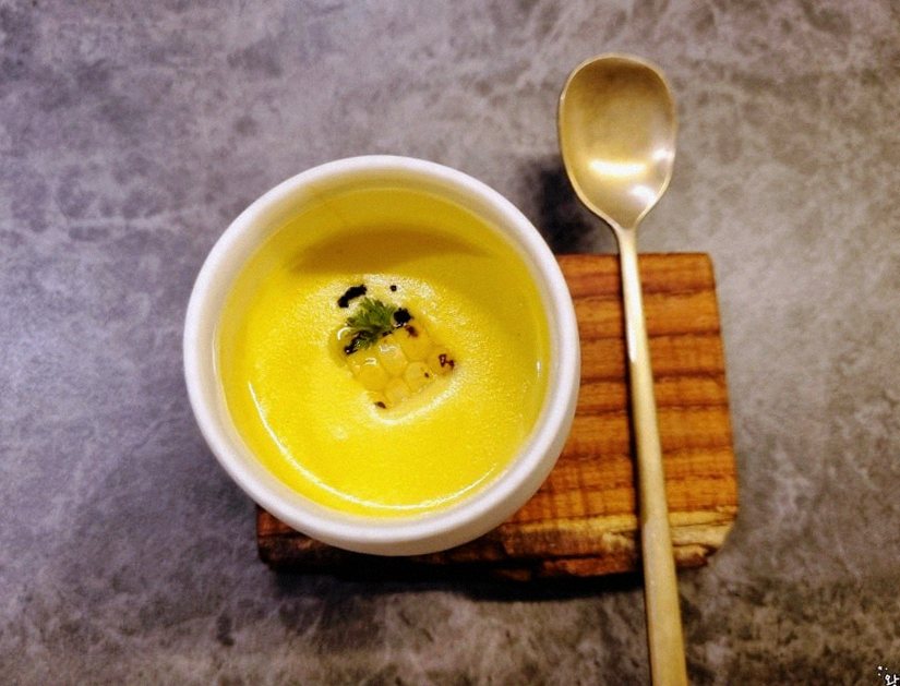 GOWOOGA Yeouido · a warm soup to finish the course