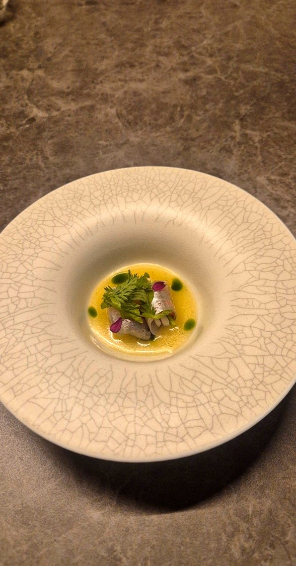 GOWOOGA Yeouido · a plated course of Hanwoo beef