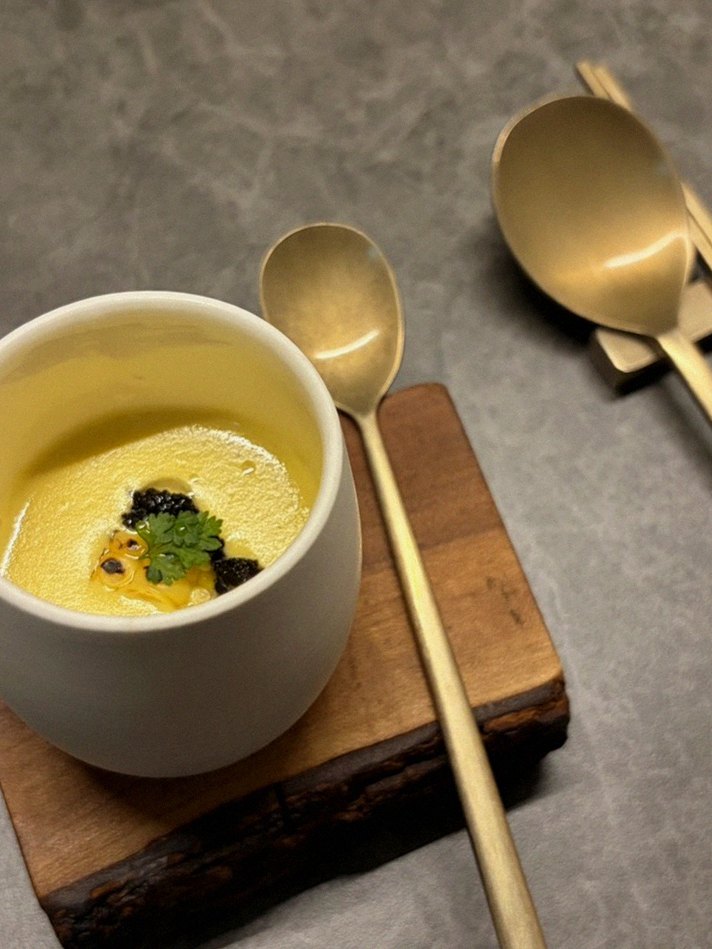 GOWOOGA Yeouido · a warm soup to finish the course